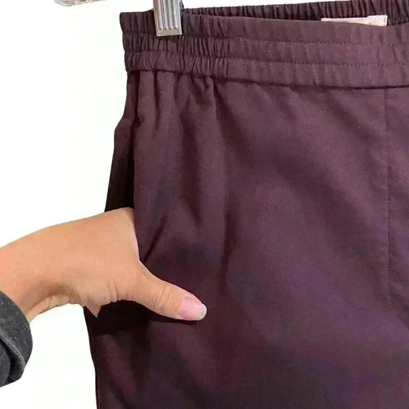 Urban Outfitters Wide Leg Pull-On Style Pants Trousers red purple - Picture 3 of 10